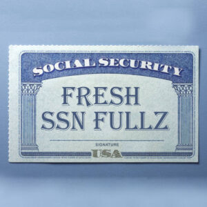 Fresh SSN & Fullz